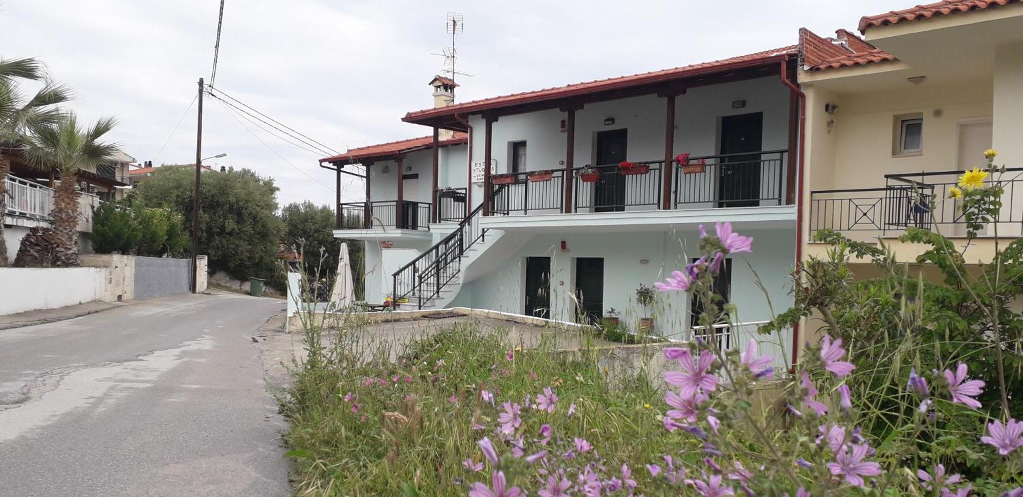 Estia Studios Kriopigi Bagian luar foto